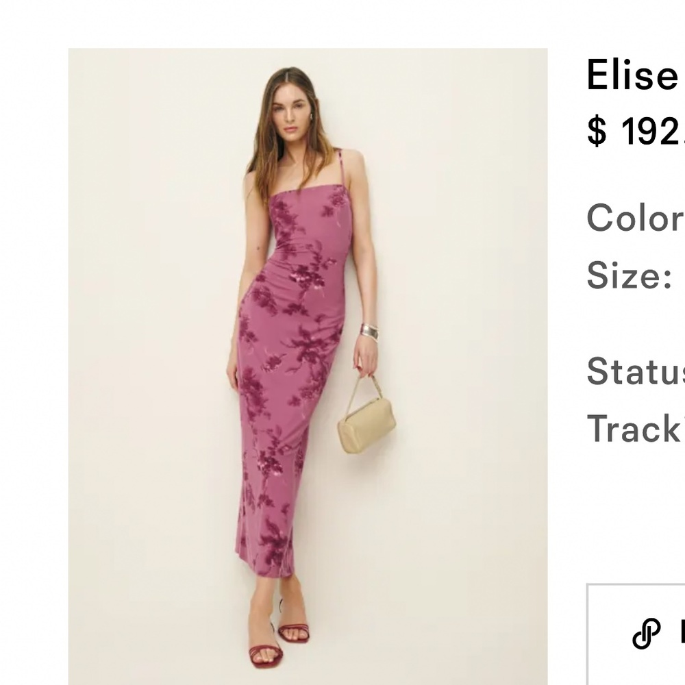 REFORMATION `Elise Knit Dress (NWT) XS